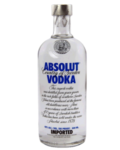 Водка Абсолют 0,5 (уп-ка 12 бут)
